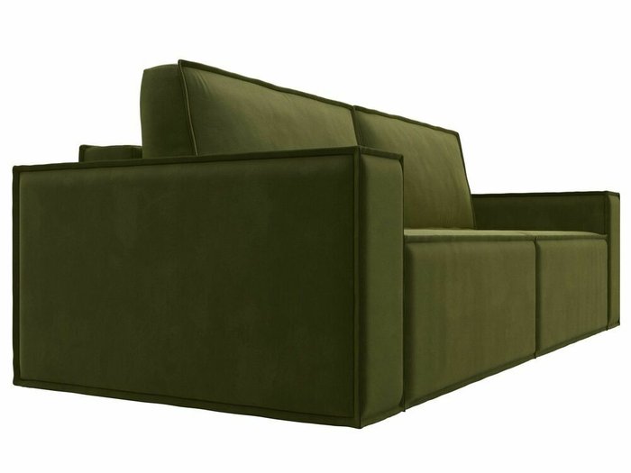 Прямой диван-кровать Куба зеленого цвета - лучшие Прямые диваны в INMYROOM