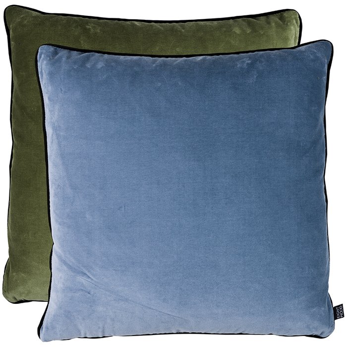 Двусторонняя подушка Duo сине-зеленого цвета