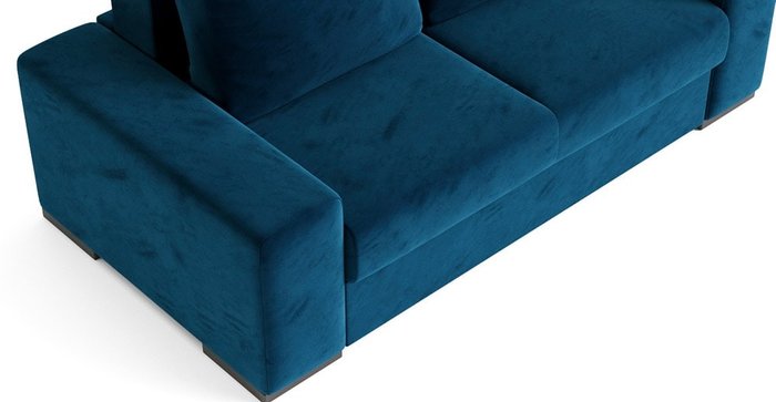 Диван-кровать Матиас темно-синего цвета - лучшие Прямые диваны в INMYROOM