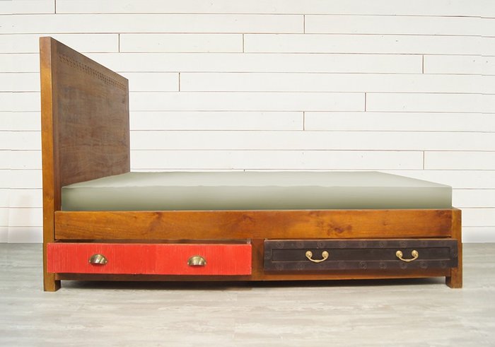Дизайнерская кровать "Gouache Mango" - купить Кровати для спальни по цене 51689.0