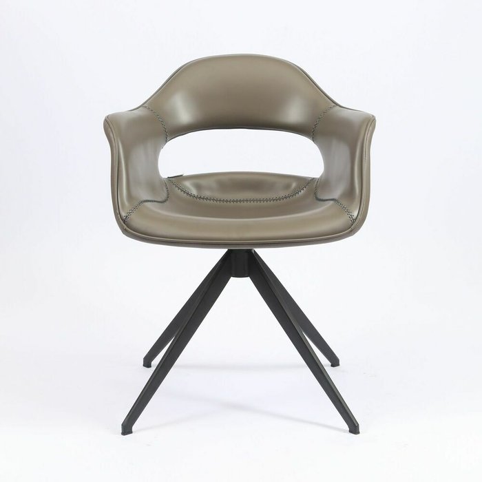 Стул вращающийся Вермонт серого цвета - купить Обеденные стулья по цене 27990.0