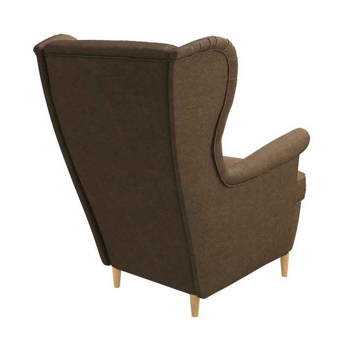 Кресло Бенон коричневого цвета - купить Интерьерные кресла по цене 17990.0