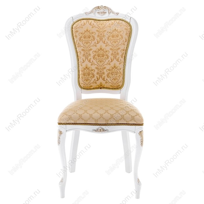 Обеденный стул Руджеро с бежевой обивкой - купить Обеденные стулья по цене 7450.0