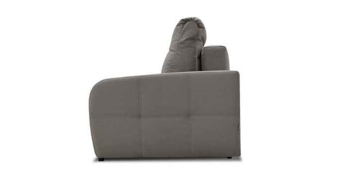 Прямой диван-кроать Вестон 2 серо-бежевого цвета - лучшие Прямые диваны в INMYROOM
