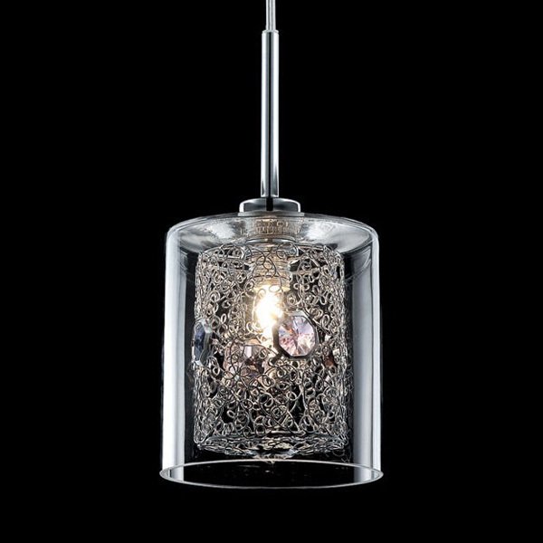 Подвесной светильник Illuminati Italux с плафонами из стекла - купить Подвесные светильники по цене 6700.0