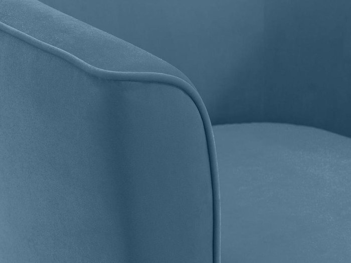 Кресло California синего цвета - лучшие Интерьерные кресла в INMYROOM
