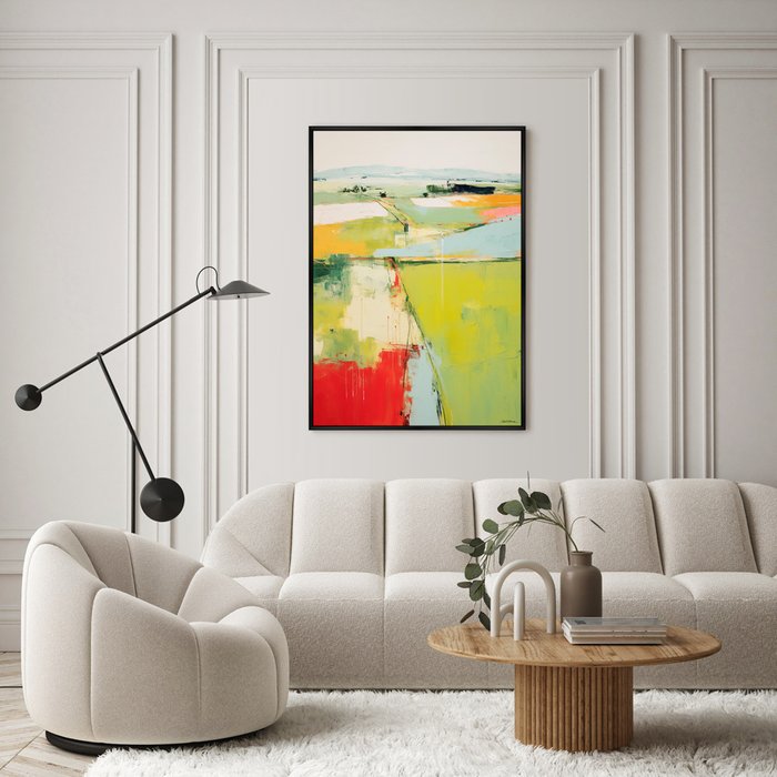 Репродукция картины Landscape collection, Lines, No 2, 2024г. - лучшие Картины в INMYROOM