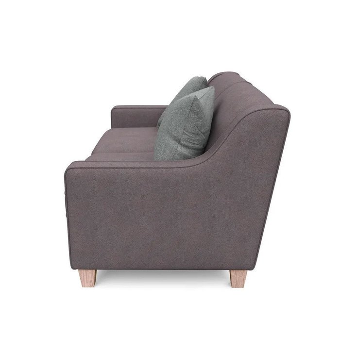 Двухместный диван-кровать Агата M коричневого цвета - лучшие Прямые диваны в INMYROOM
