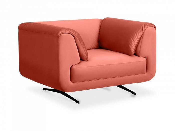 Кресло Marsala кораллового цвета - купить Интерьерные кресла по цене 94680.0