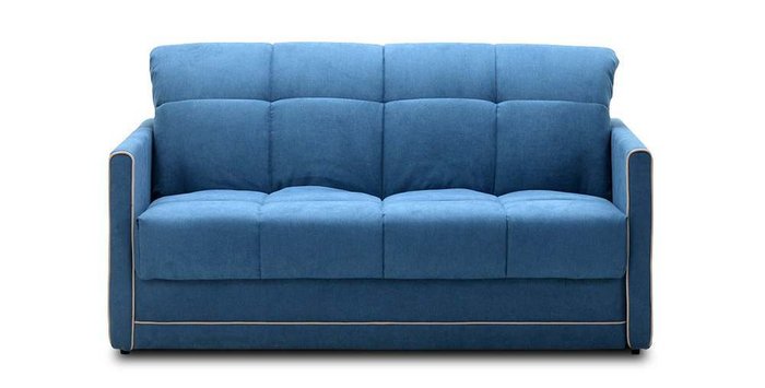 Диван-кровать Клэр 6 синего цвета - купить Прямые диваны по цене 35600.0
