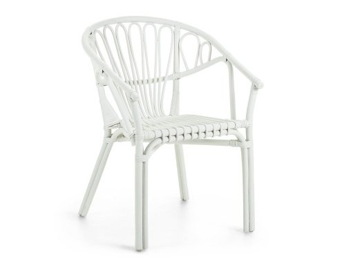 Кресло Corynn белого цвета 