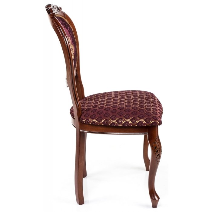 Стул Adriano 2 бордового цвета - лучшие Обеденные стулья в INMYROOM