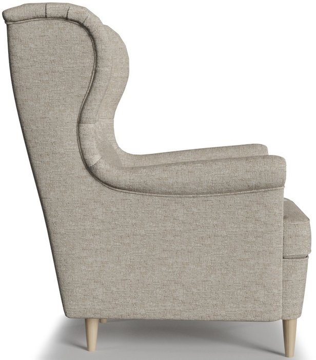 Кресло Торн Beige серо-бежевого цвета - лучшие Интерьерные кресла в INMYROOM