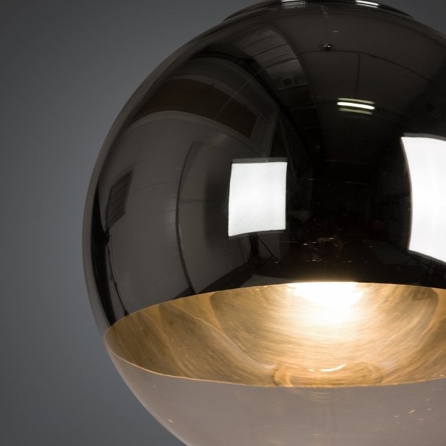Подвесной светильник Mirror Ball с плафоном цвета хром - лучшие Подвесные светильники в INMYROOM