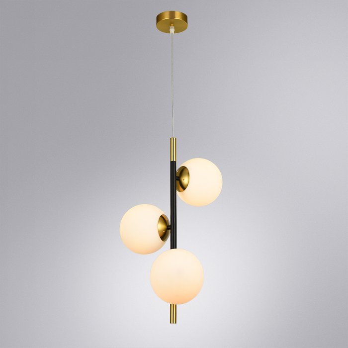 Подвесной светильник Arte Lamp ALCOR A2224SP-3BK - купить Подвесные светильники по цене 10590.0