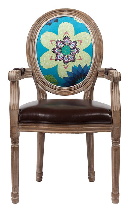 стул с мягкой обивкой Flower