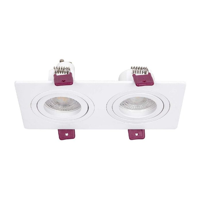 Встраиваемый светильник Lamppu 4647-2C (металл, цвет белый)