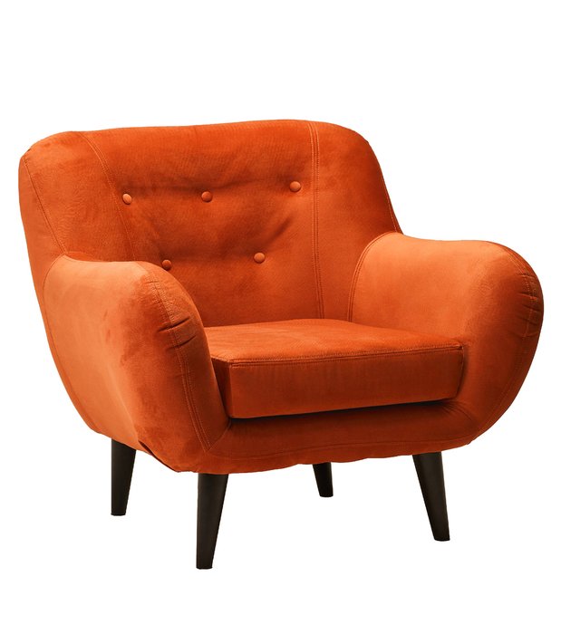 Кресло Элефант оранжевого цвета - купить Интерьерные кресла по цене 17160.0