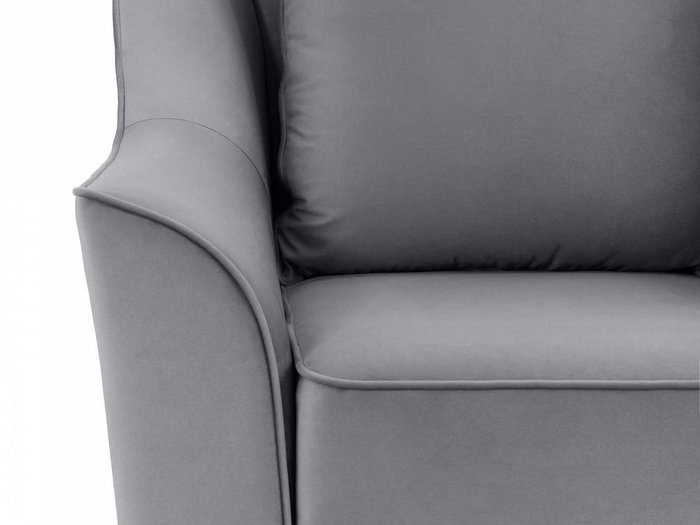 Кресло Vermont серого цвета  - лучшие Интерьерные кресла в INMYROOM