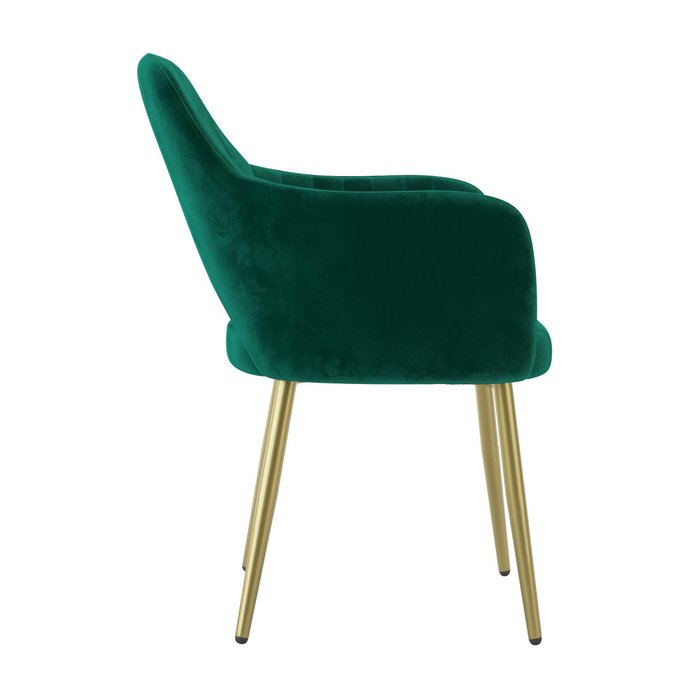 Стул Сенатор зеленого цвета - лучшие Обеденные стулья в INMYROOM
