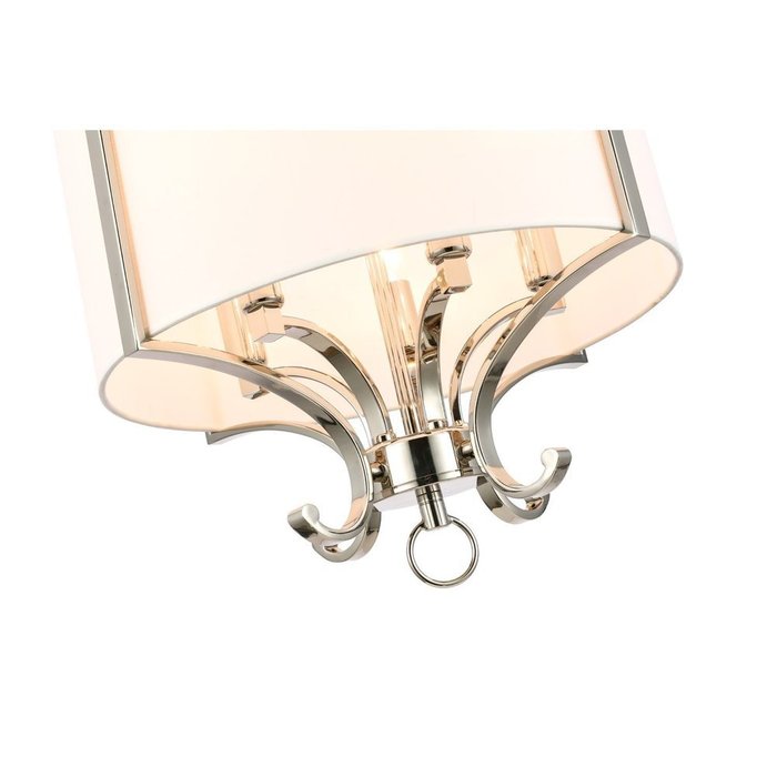 Подвесной светильник Diolla белого цвета - лучшие Подвесные люстры в INMYROOM