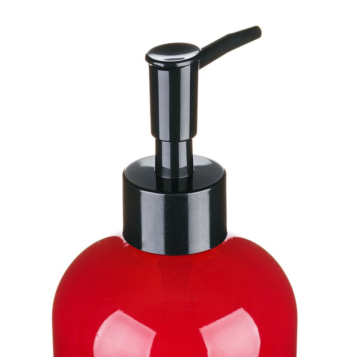 Дозатор для жидкого мыла Graffity красного цвета - купить Диспенсеры для мыла по цене 450.0