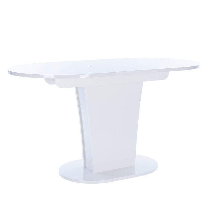Обеденный стол раздвижной Leset Флер белого цвета - лучшие Обеденные столы в INMYROOM