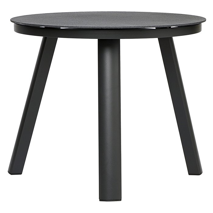 Обеденный стол Leif D90 темно-серого цвета - лучшие Обеденные столы в INMYROOM