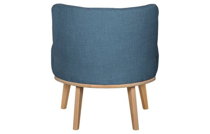 Кресло Жирон синего цвета - купить Интерьерные кресла по цене 14214.0