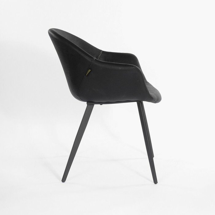 Стул Бордо черного цвета - лучшие Обеденные стулья в INMYROOM