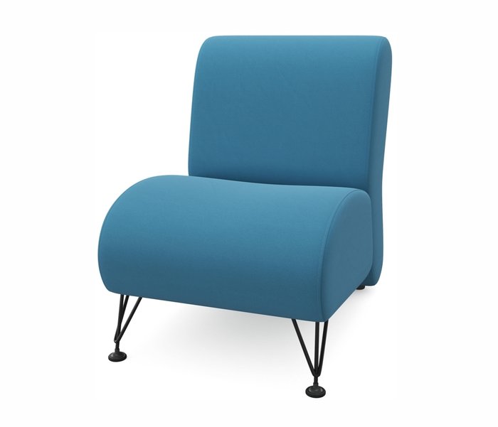 Кресло Pati синего цвета