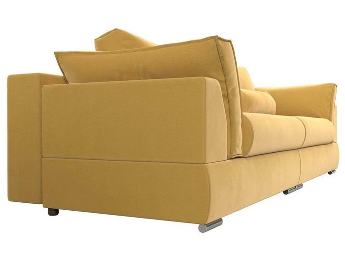 Прямой диван-кровать Пекин желтого цвета - лучшие Прямые диваны в INMYROOM