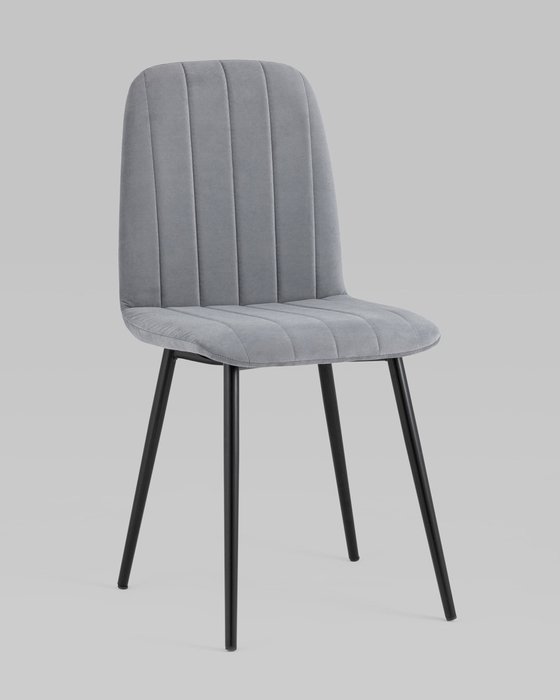 Стул Easy серого цвета - купить Обеденные стулья по цене 4990.0