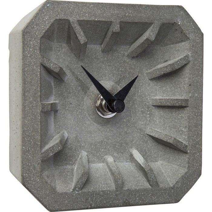 Часы настенные Concrete серого цвета - купить Часы по цене 4820.0