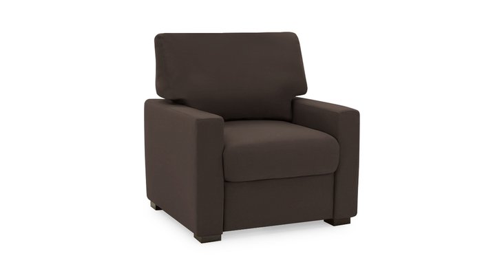 Кресло Непал темно-коричневого цвета - лучшие Интерьерные кресла в INMYROOM