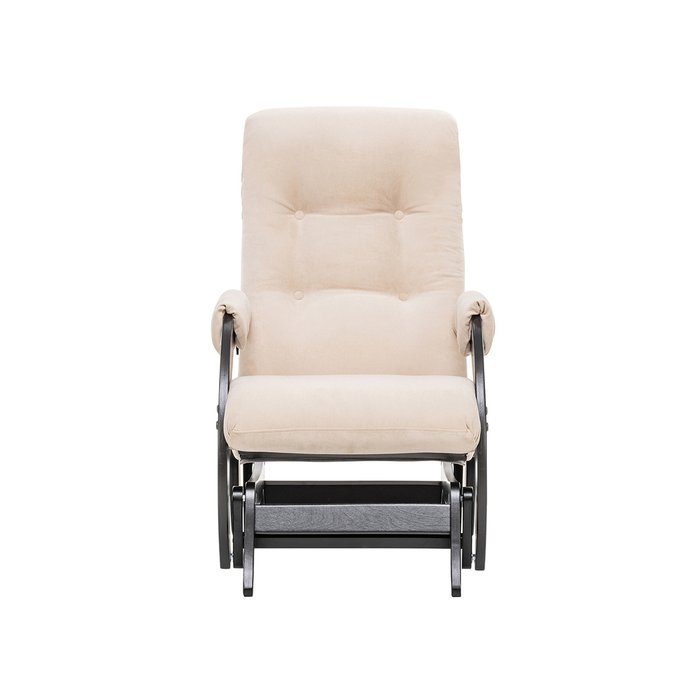 Кресло-глайдер Модель 68 с обивкой бежевого цвета - купить Интерьерные кресла по цене 16999.0