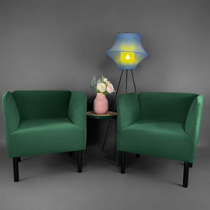 Кресло Монреаль изумрудного цвета - лучшие Интерьерные кресла в INMYROOM