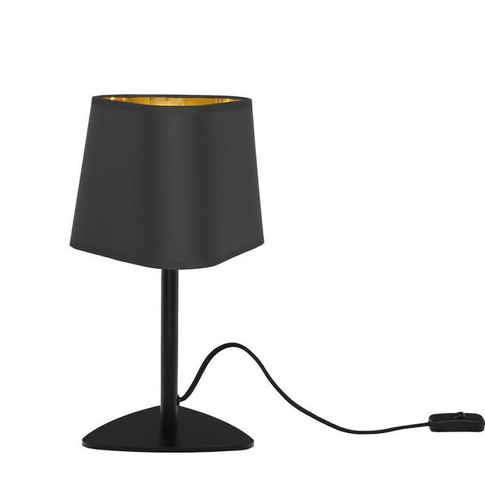 Настольная лампа черного цвета - купить Настольные лампы по цене 11655.0