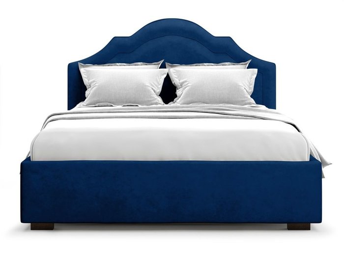 Кровать с подъемным механизмом Madzore 140х200 синего цвета - купить Кровати для спальни по цене 40000.0