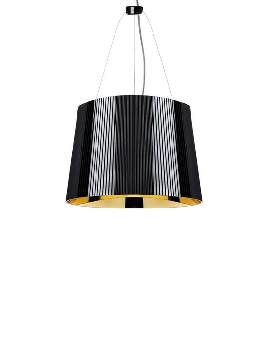 Подвесной светильник Ge чёрно-золотого цвета  - купить Подвесные светильники по цене 25577.0