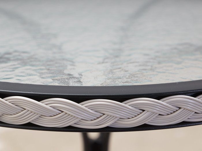 Стол Tenerife со стеклянной столешницей - лучшие Садовые столы в INMYROOM