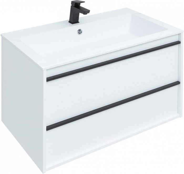 Гарнитур для ванной Lino белого цвета - купить Ванные гарнитуры по цене 73805.0