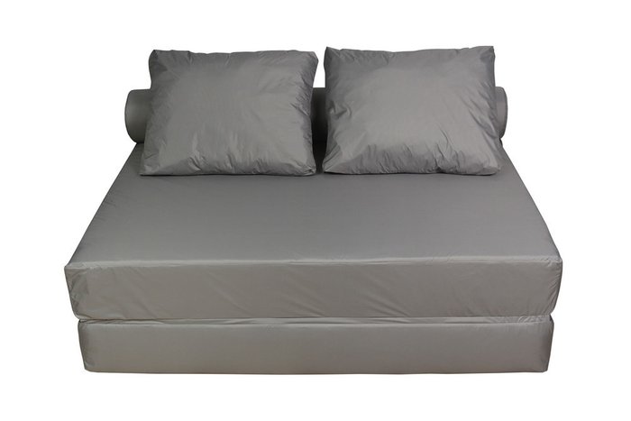 Диван-кровать серого цвета - купить Бескаркасная мебель по цене 23000.0