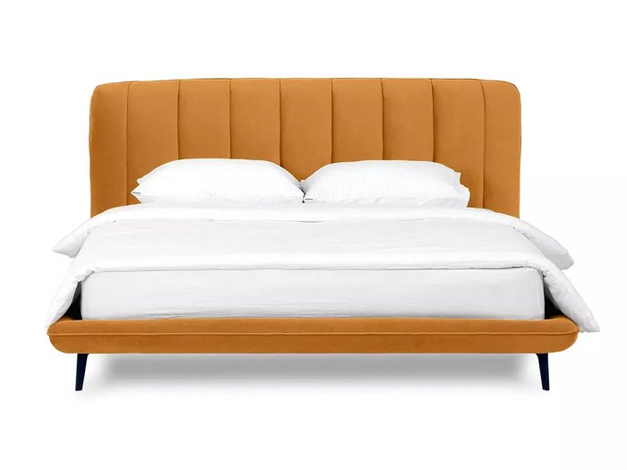 Кровать Amsterdam 160х200 желтого цвета