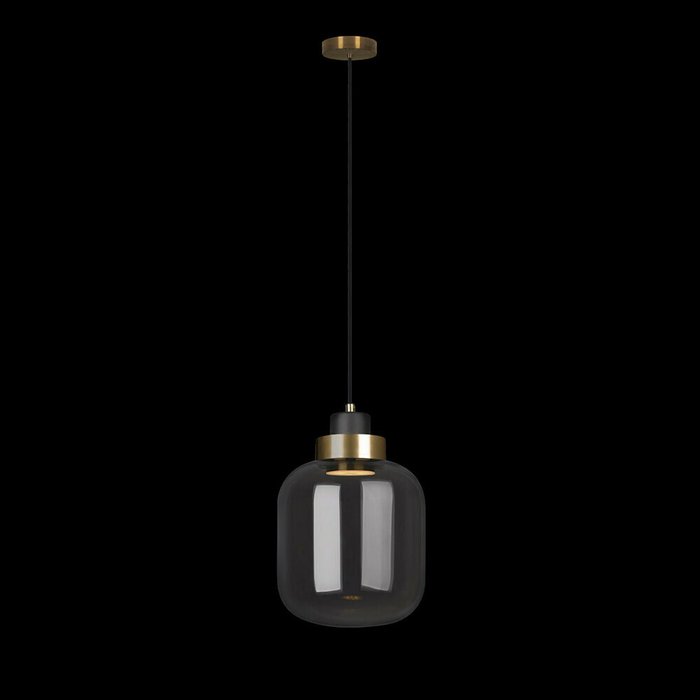 Подвесной светодиодный светильник Bubble с плафоном дымчатого цвета - лучшие Подвесные светильники в INMYROOM