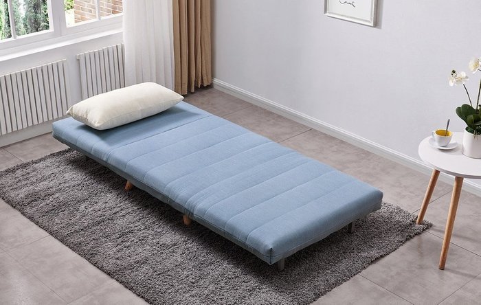 Кресло-кровать Flex голубого цвета - купить Интерьерные кресла по цене 42313.0
