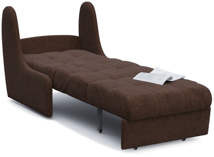 Кресло-кровать Торонто (Астра 31) коричневого цвета - купить Интерьерные кресла по цене 17090.0