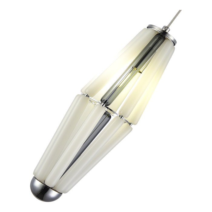 Светильник подвесной ST-Luce Хром/Молочный G9 1*5W 4000K CIARA - лучшие Подвесные светильники в INMYROOM