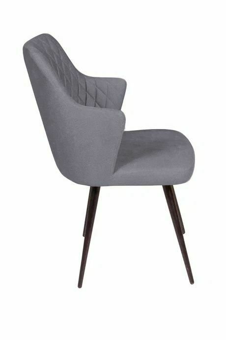 Стул поворотный Hunt серого цвета - лучшие Обеденные стулья в INMYROOM