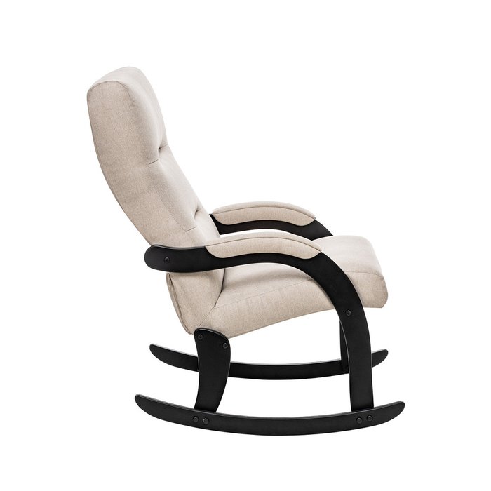 Кресло-качалка Дэми серо-бежевого цвета - лучшие Интерьерные кресла в INMYROOM